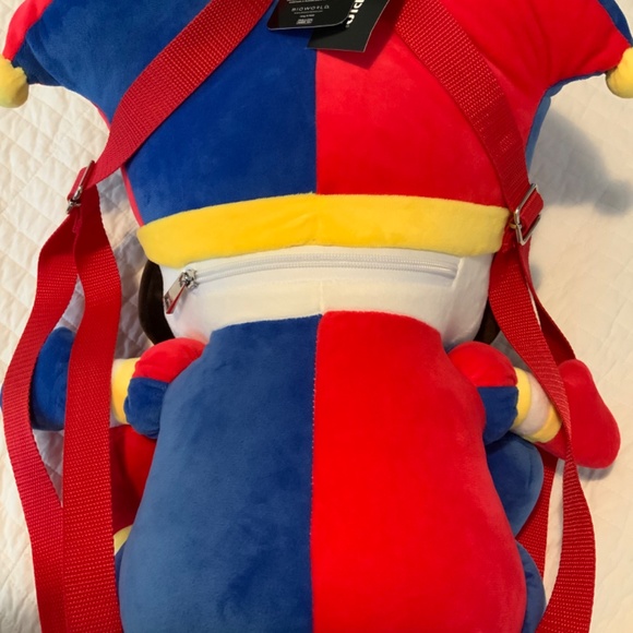 The Amazing Digital Circus Pomni Plush Backpack - Picture 14 of 14